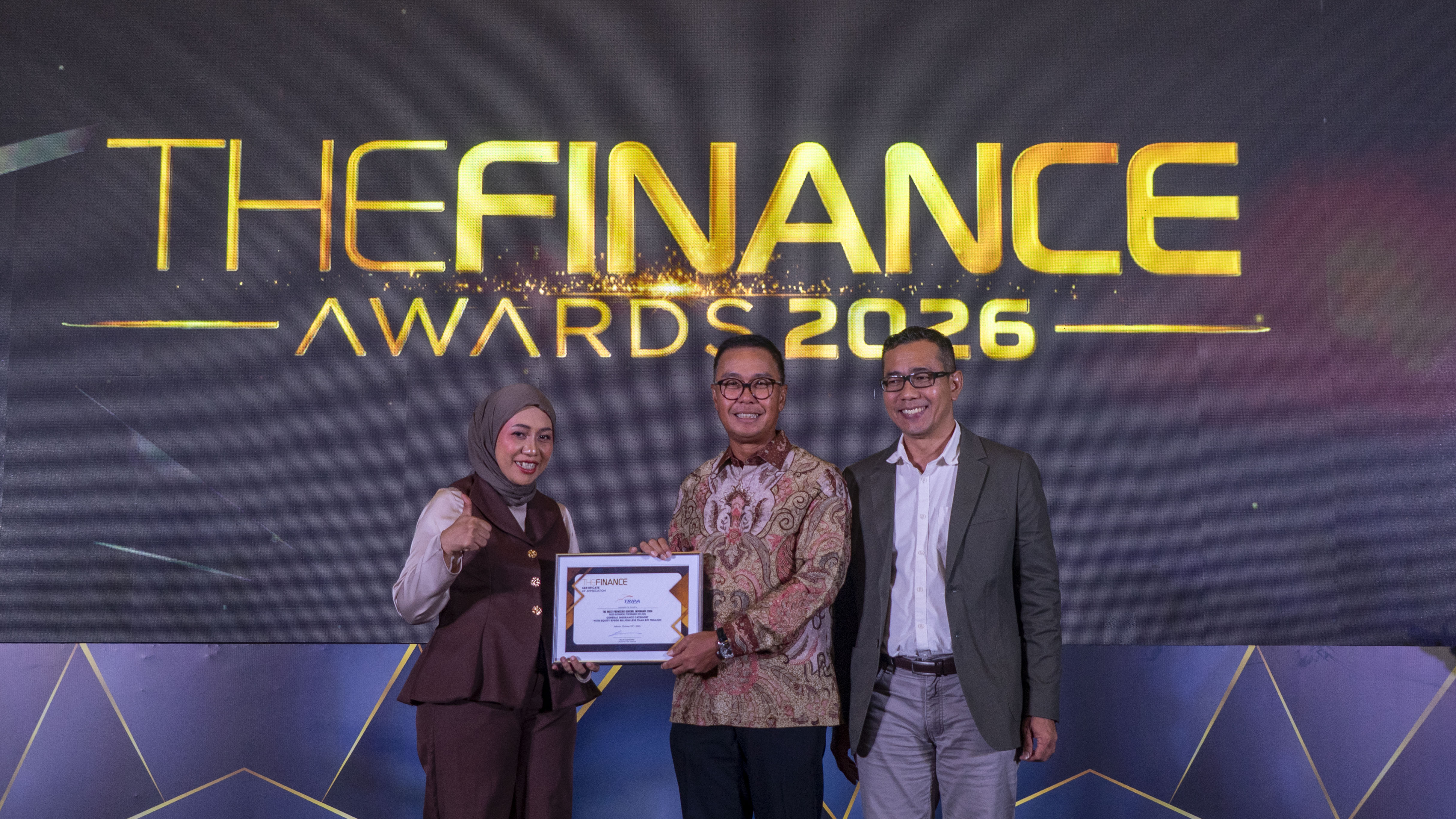 Asuransi Tri Pakarta Raih Penghargaan The Most Promising General Insurance 2026