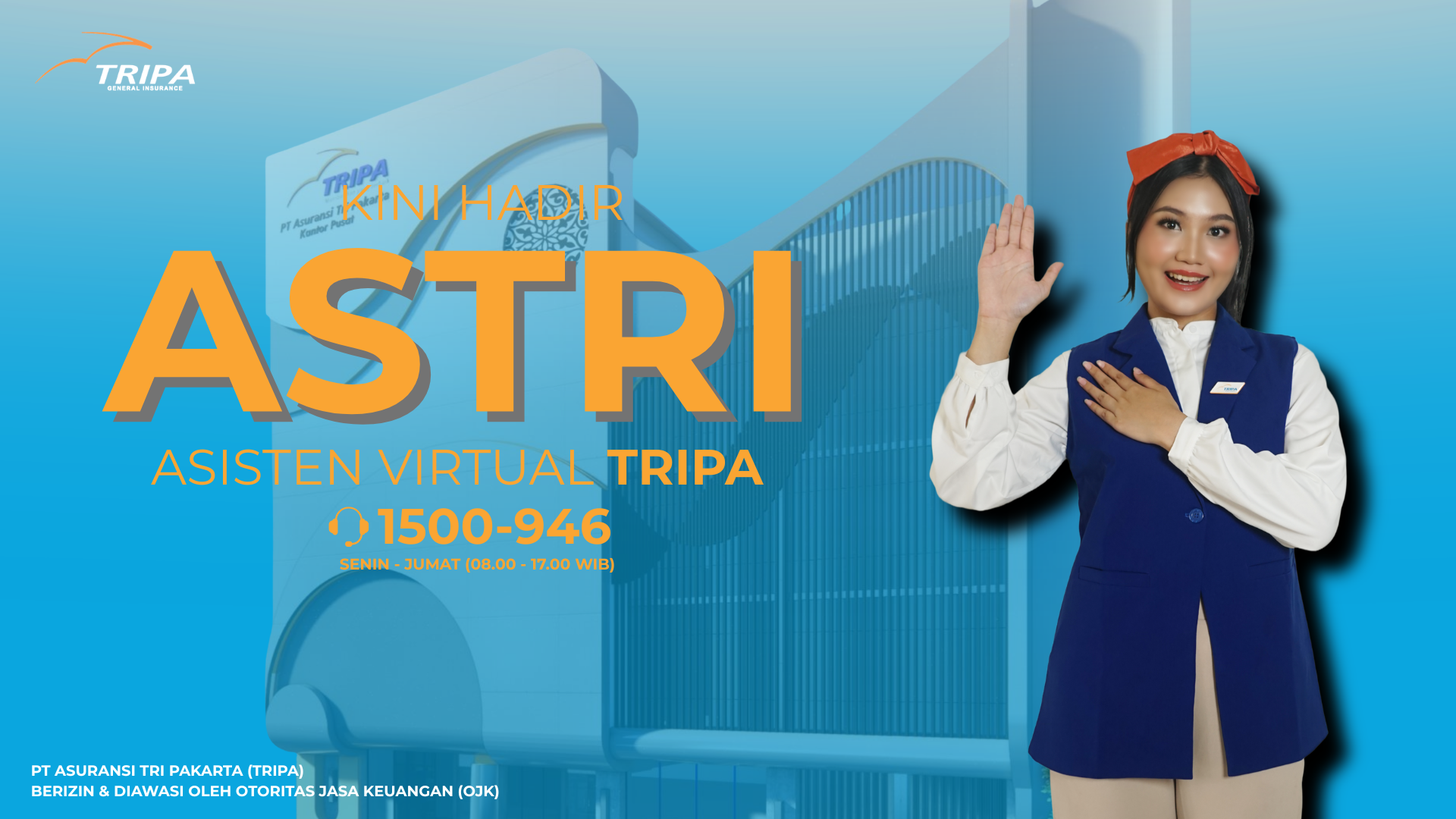 Di Bulan Inklusi Keuangan, TRIPA Luncurkan ASTRI sebagai Wajah Baru Layanan Call Center Berbasis Omnichannel